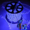 led round two wires led string rope light , christmas