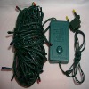 4.5M greeen wire 3mm rice string light