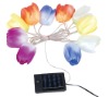 2011 fashion colorful solar string light christmas decoration