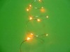 Wholesale Orange LED christmas string lights