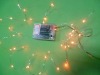 Wholesale 3*AA batteries powered 38pcs orange LED string lights