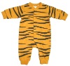 0-12month with printing cheeta baby romper