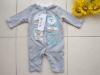 100% cotton long sleeves babies rompers