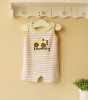 2011 summer mom and bab baby romper 100% cotton embroider sunsuit
