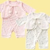 Wholesale soft hand 100%cotton baby rompers