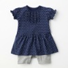 Wholesale lovely print knitted baby rompers