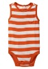 Wholesale Yarn Dyed Stripes Baby Romper made of 100% cotton