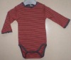 Wholesale baby soft romper with print stripe MT2450