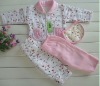 Wholesale 100% cotton printed newborn babay clothes,baby wear,baby romper