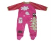 Wholesale baby girl comforter romper with EMB BC1002
