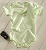 Wholesale 100% cotton short sleeves baby rompers