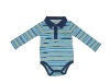 Wholesale 100% cotton yarn dyed Spring baby body