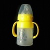 Wholesale Silicone Baby Feeding Bottle with 140mL 240mlCapacity, Easy to Carry