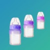 Wholesale hot sale silicone baby feeding bottle free of BPA