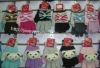Wholesale fashion cute baby knitted gloves