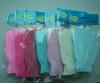 Wholesale exfoliationg gloves rayon gloves baby bath glove