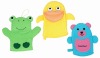 Wholesale promotional baby bath scrubber glove