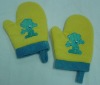 Wholesale cute baby terry bath glove