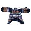 Wholesale 100% acrylic knitted baby hat and glove set