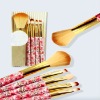 Wholesale Mini Golden Makeup Shaving Brush Set