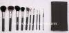 Wholesale High quality 10pcs cosmetic brush set