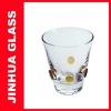 Handmade shot glasses personalized with designs