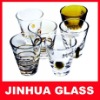 Wholesale Handmade personalized shot glasses with 6 designs