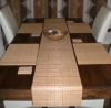 Wholesale bamboo table placemat set