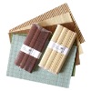 Wholesale bamboo table mat/table mat