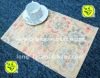 Panda Brand fancy bamboo coffee placemats