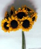 Wholesale Fashionable Artficial Table Sunflowers for Wedding Decorations