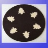 Wholesale Beautiful Round felt table mat