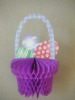 Wholesale Purple Easter egg Honeycomb Decorations