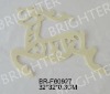 Wholesale Creamy White Felt Reindeer Placemat
