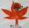 Wholesale Orange Thanksgiving Day Felt Maple Leaf Placemat