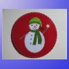 Wholesale Fashion round table mat felt