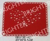 Wholesale Oblong Felt Placemat with Heart Patterns