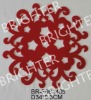 Wholesale Polyester Felt Lasercut X-mas Placemat