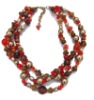 Wholesale 2011 Newest Layer Beaded Costume Jewelry