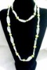 Wholesale fashion long pearl necklace costume jewelry