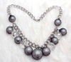 Wholesale latest pearl necklace costume jewelry