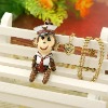Wholesale Fashion costume jewelry animal design monkey alloy necklace jewelry
