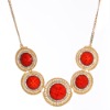 Wholesale Fashion alloy pendant chain necklace jewelry