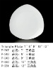 Wholesale white porcelain dinner plate