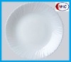 Wholesale WHITE CENTRIFUGING OPAL GLASSWARE DINNER PLATE