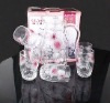 Wholesale 7pcs glassware drink set