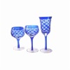 Wholesale red wine colored stemware from China
