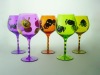 Wholesale Hand painted Wine Glasses