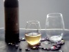 Wholesale Clear stemless wine glass