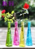 Wholesale 11BH8070 Colourful triangle shape glass vase